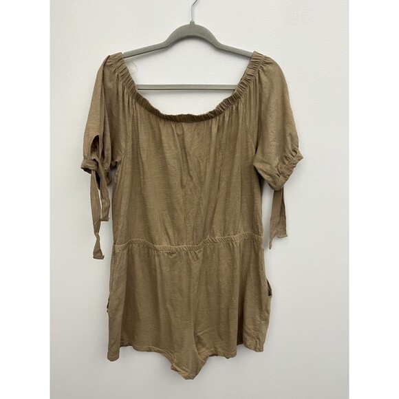 No Boundaries Juniors Off The Shoulder Romper Size XL (15-17) Polyester Pockets - Picture 9 of 13